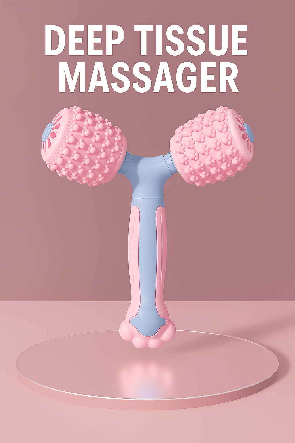 Silicone Massage Stick - Handheld Myofascial Tool | Primal Fit