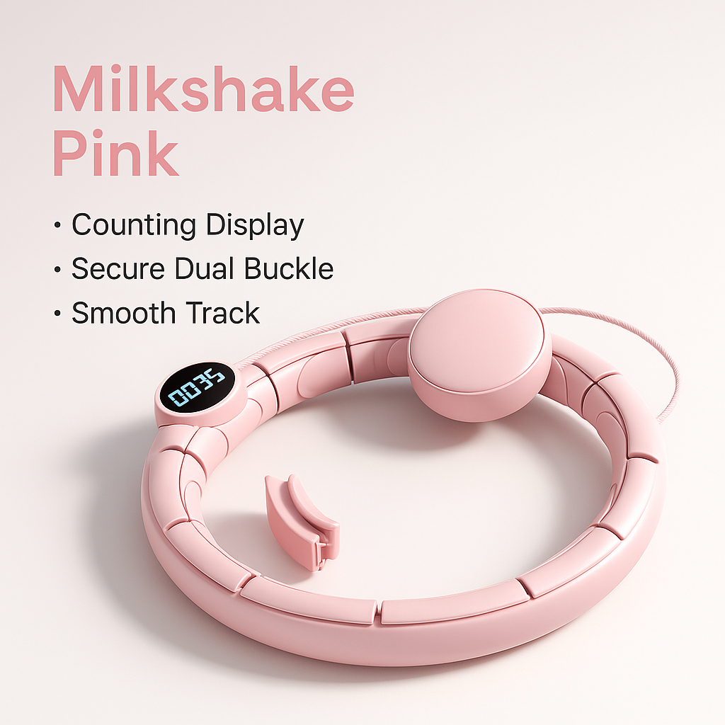 Weighted Link Hula Hoop - Smooth Track Design | Primal Fit