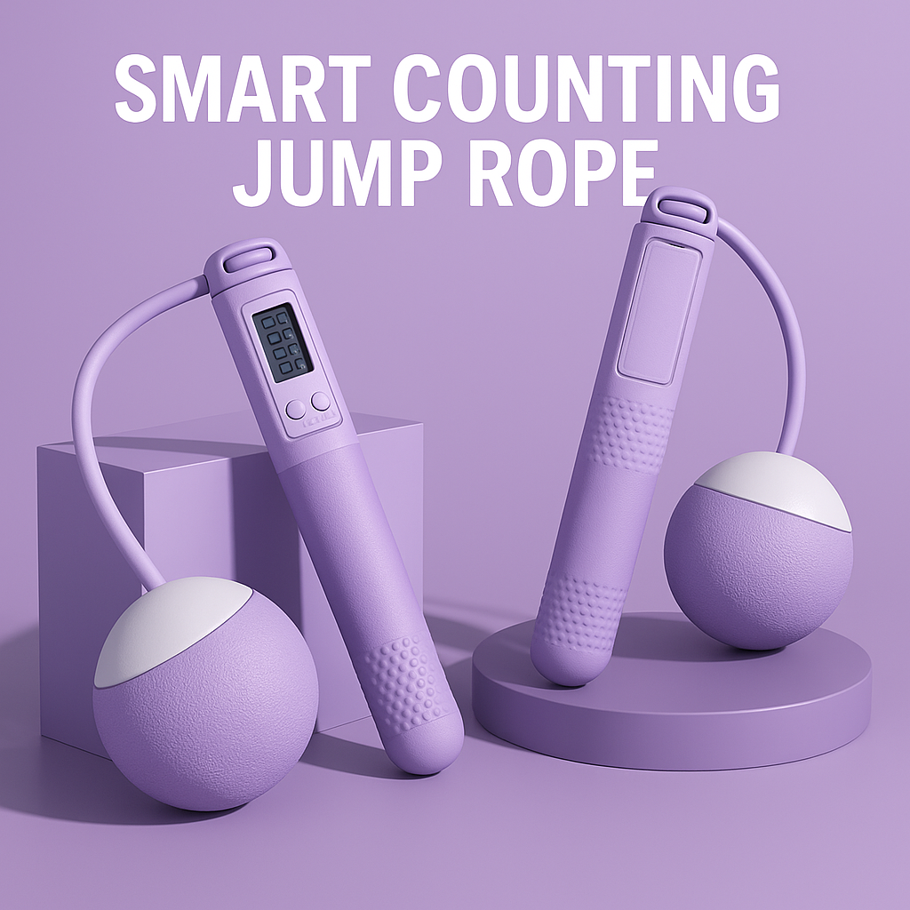 Cordless Jump Rope - Weighted with Digital Counter | Primal Fit