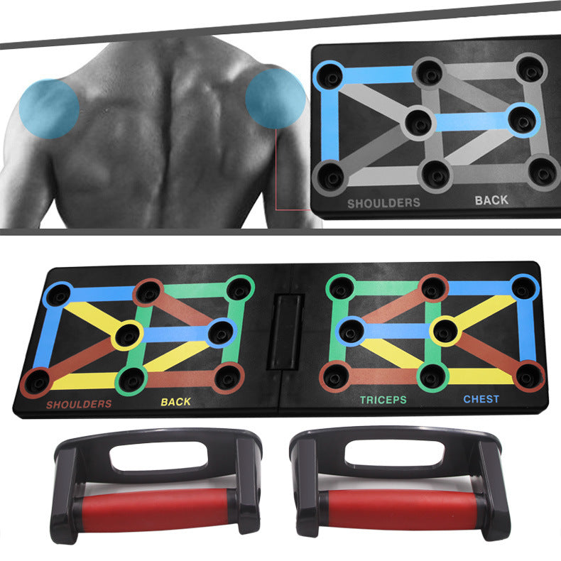 Color-Coded Push-Up Board - Multi-Angle Training | Primal Fit