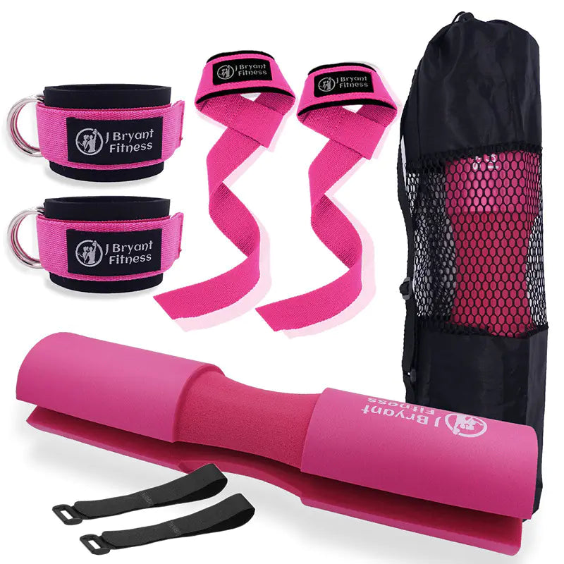 Hip Thrust Pad & Ankle Strap Set - Complete Kit | Primal Fit