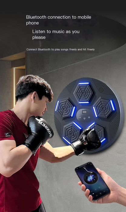Smart Bluetooth Punching Bag - LED Light | Primal Fit