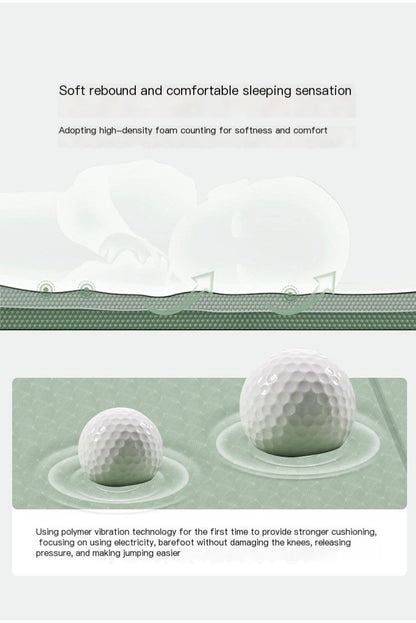 Foldable Yoga Mat - TPE Non-Slip Surface | Primal Fit