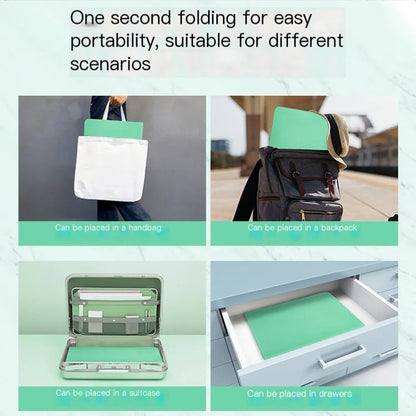 Foldable Yoga Mat - TPE Non-Slip Surface | Primal Fit