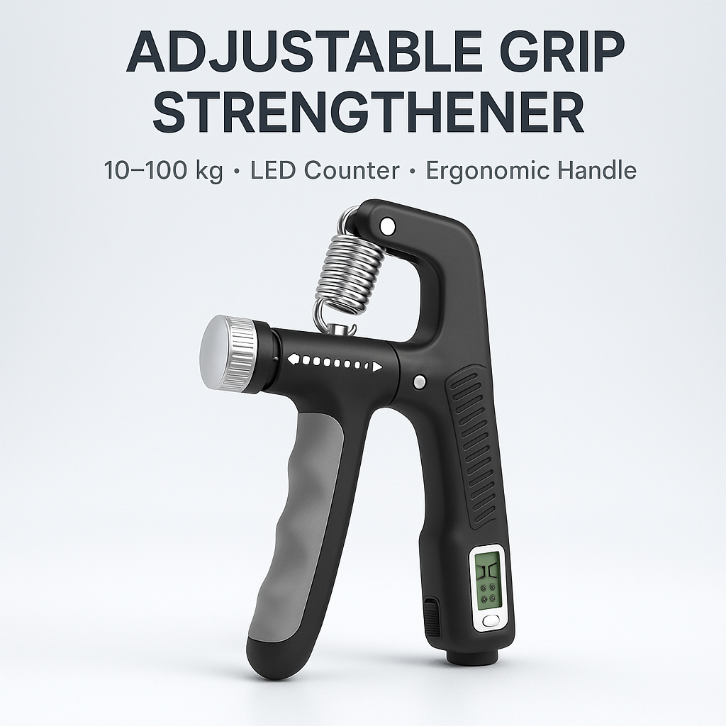Grip Strength Trainer - Adjustable 100kg | Primal Fit