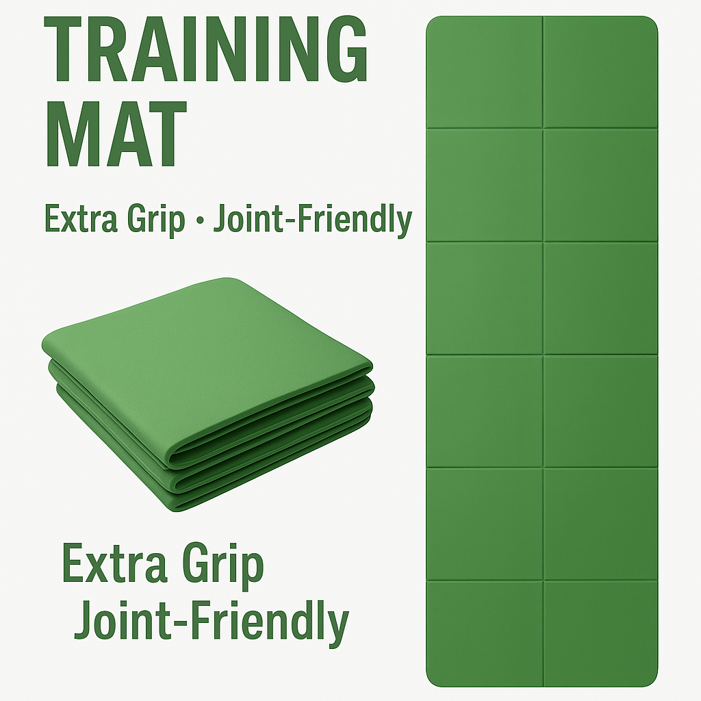 Foldable Yoga Mat - TPE Non-Slip Surface | Primal Fit