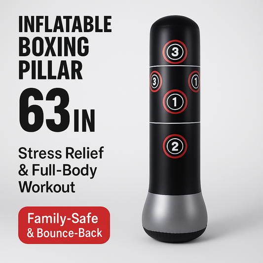 Inflatable Punching Bag - Full-Height Free-Standing | Primal Fit