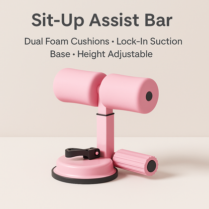 Suction Cup Sit-Up Bar - Portable Floor Anchor | Primal Fit