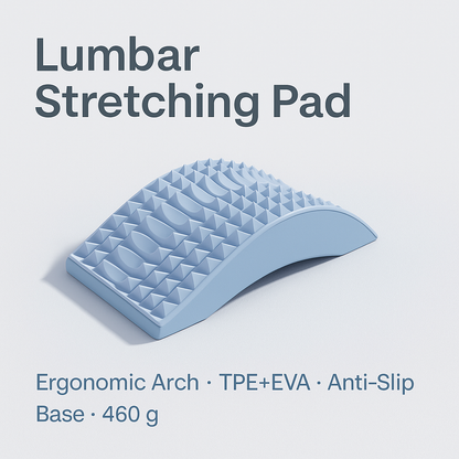 Lumbar Stretch Mat - Massage Nodes for Back Relief | Primal Fit