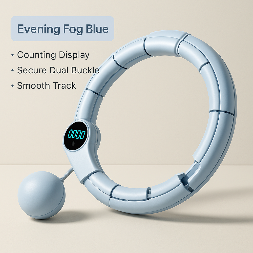 Weighted Link Hula Hoop - Smooth Track Design | Primal Fit