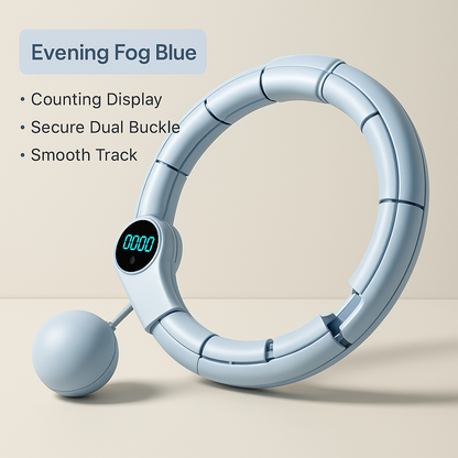 Weighted Link Hula Hoop - Smooth Track Design | Primal Fit