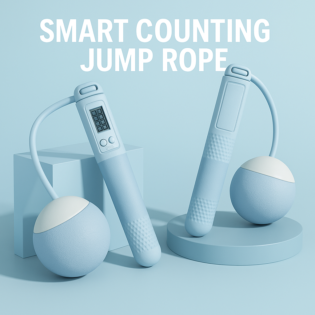 Cordless Jump Rope - Weighted with Digital Counter | Primal Fit