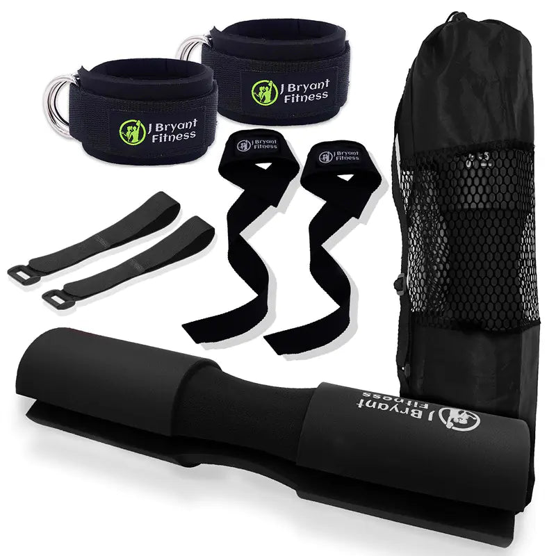 Hip Thrust Pad & Ankle Strap Set - Complete Kit | Primal Fit