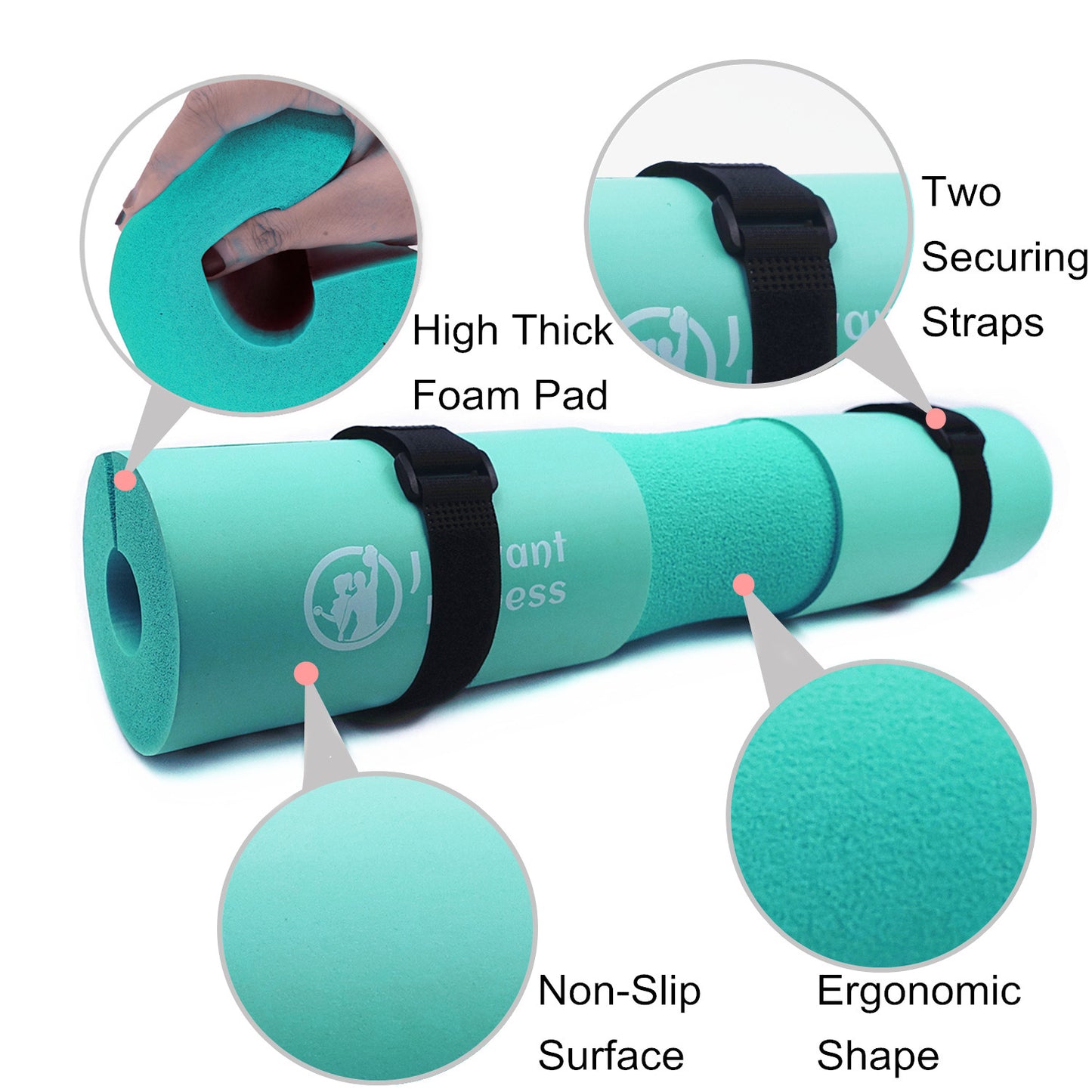 Hip Thrust Pad & Ankle Strap Set - Complete Kit | Primal Fit